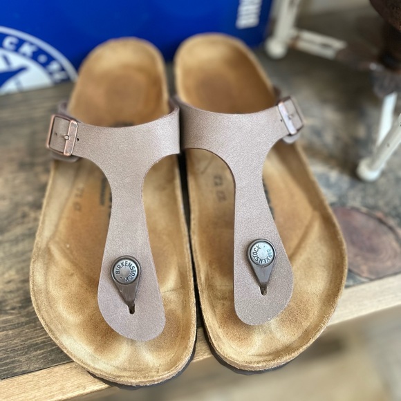 Birkenstock Gizeh Women’s Sandal Mocca Size 35 - Picture 5 of 6